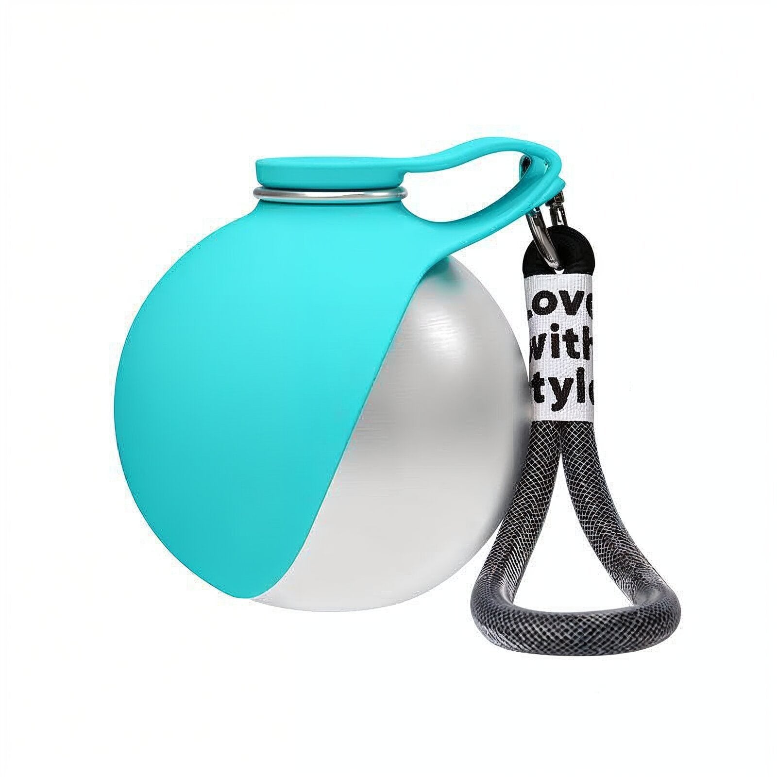 2-in-1 Leak-Proof Dog Water Bottle with Travel Bowl